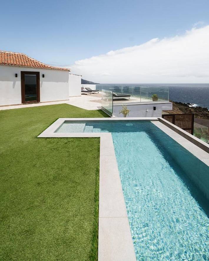 Casa rural para 6 personas, con piscina además de vistas y terraza en Breña Baja - 2