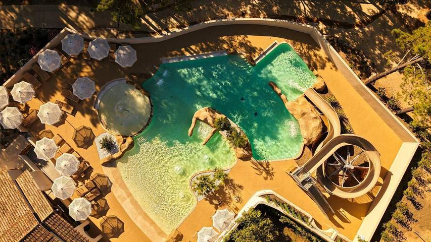 Ferienpark für 6 Personen, mit Whirlpool und Pool sowie Garten auf Korsika - 3
