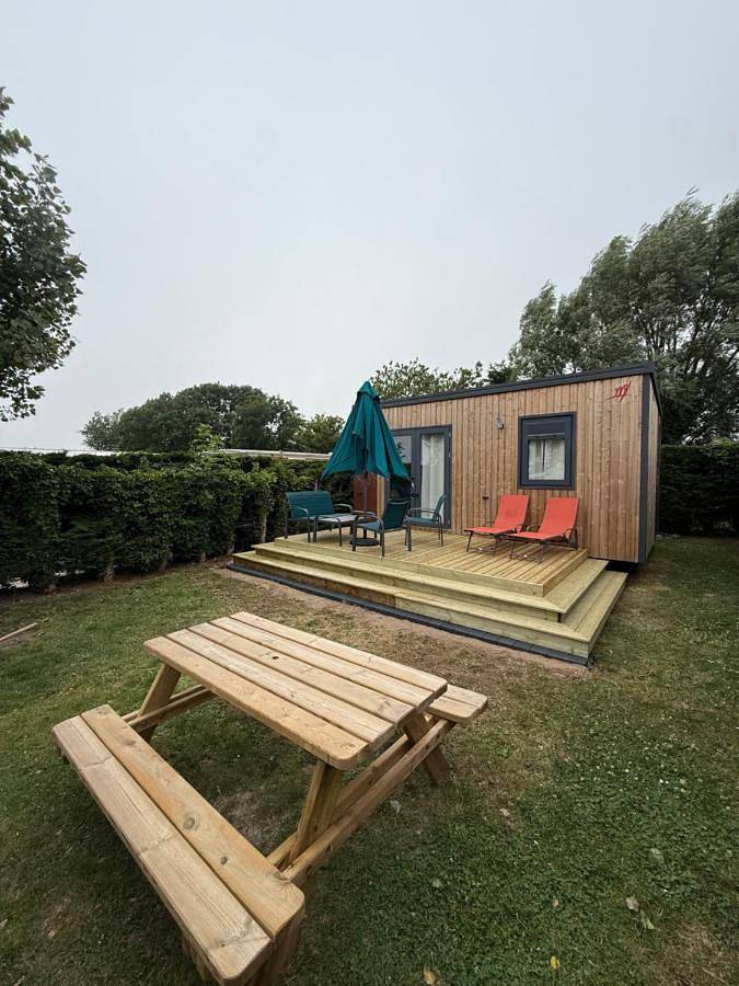 Chalet pour 3 personnes, avec jacuzzi et jardin ainsi que terrasse et piscine, animaux acceptés dans le Nord-Pas-de-Calais - 4