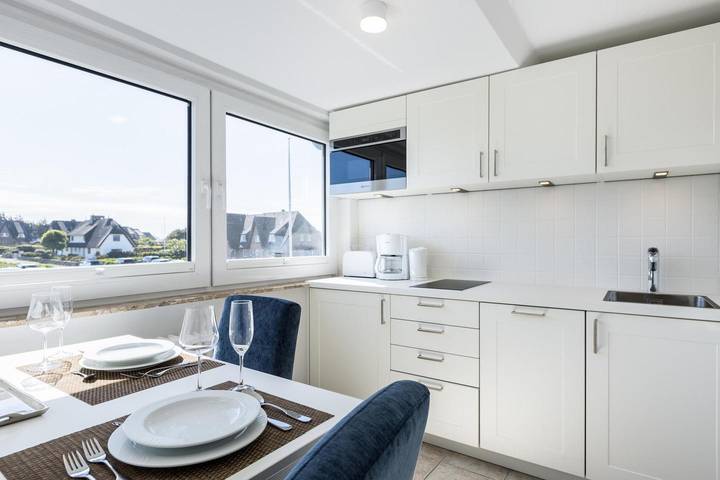 Ganze Wohnung, Moderne, strandnahe 3-Zimmer-Ferienwohnung mit ca. 65 m², für bis zu 3 Personen in Nordfriesische Inseln (Schleswig-Holstein) (Schleswig-Holstein), Wenningstedt
