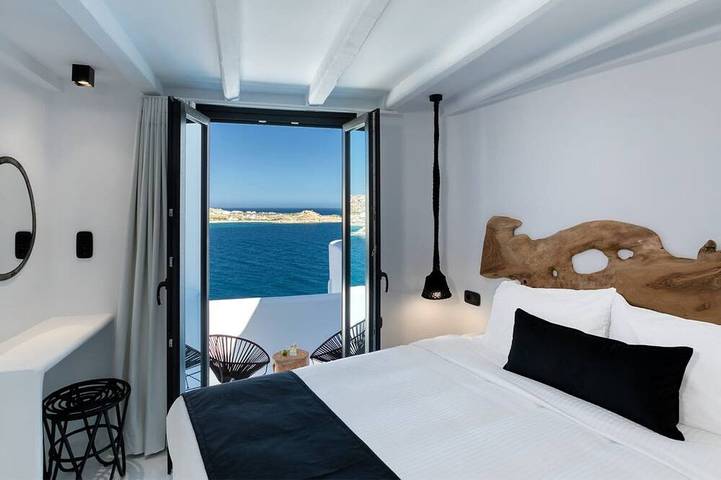 Magnificent Mykonos Villa | Villa Rikei | 5 Bedrooms | Unique Aegean Sea Views | Private Infinity Pool | Outdoor Jacuzzi | Psarou Beach in Mykonos