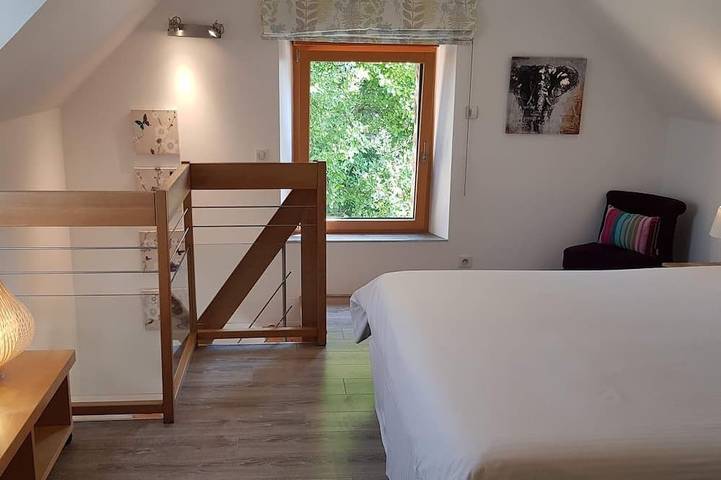 Gîte pour 6 personnes, avec jardin à La Lucerne-d'Outremer - 2