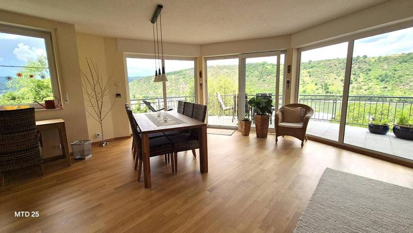 Vakantiewoning voor 3 personen, met uitzicht en tuin in Boppard