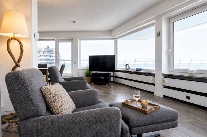 Ferienwohnung für 4 Personen, mit Balkon und Sauna