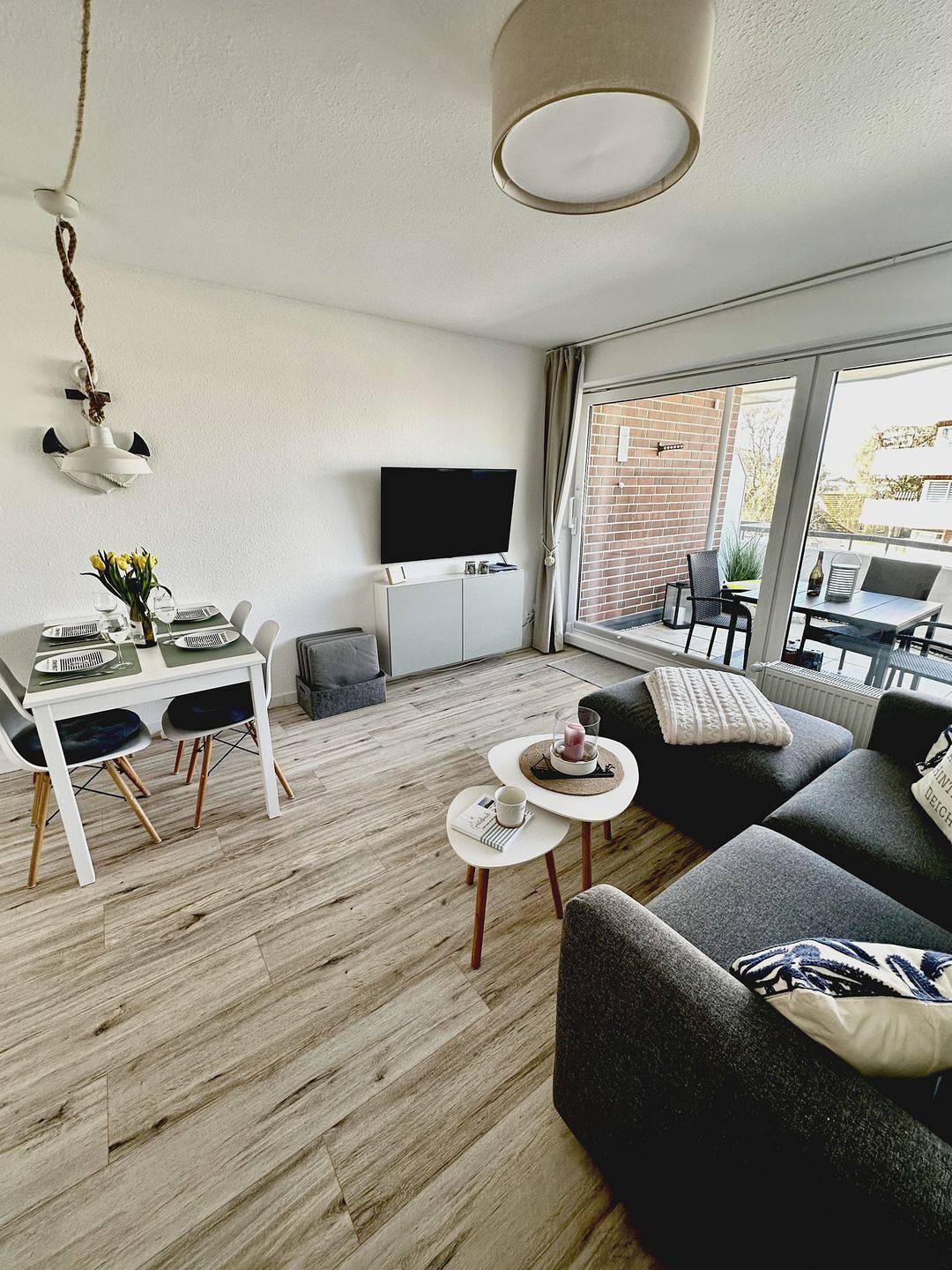Ganze Wohnung, Ferienwohnung Kleine Auszeit hinterm Deich in St. Peter-Bad, St. Peter-Ording