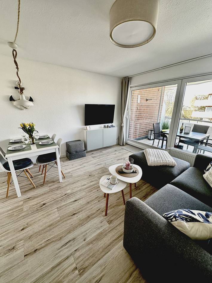Ganze Wohnung, Ferienwohnung Kleine Auszeit hinterm Deich in St. Peter-Bad, St. Peter-Ording