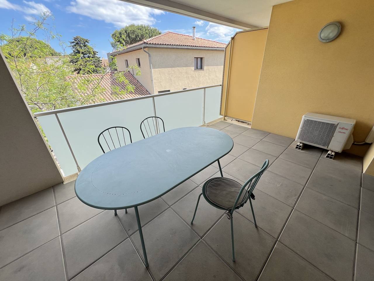 Ganze Wohnung, Klimatisierte Wohnung für 4 Pers mit Garage, nahe Strand & Stadtzentrum in Valras-Plage, Mittelmeerküste (Frankreich)