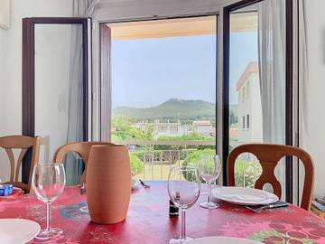 Gîte pour 4 personnes, avec balcon dans Plage de Saint-Cyr sur Mer Les Lecques