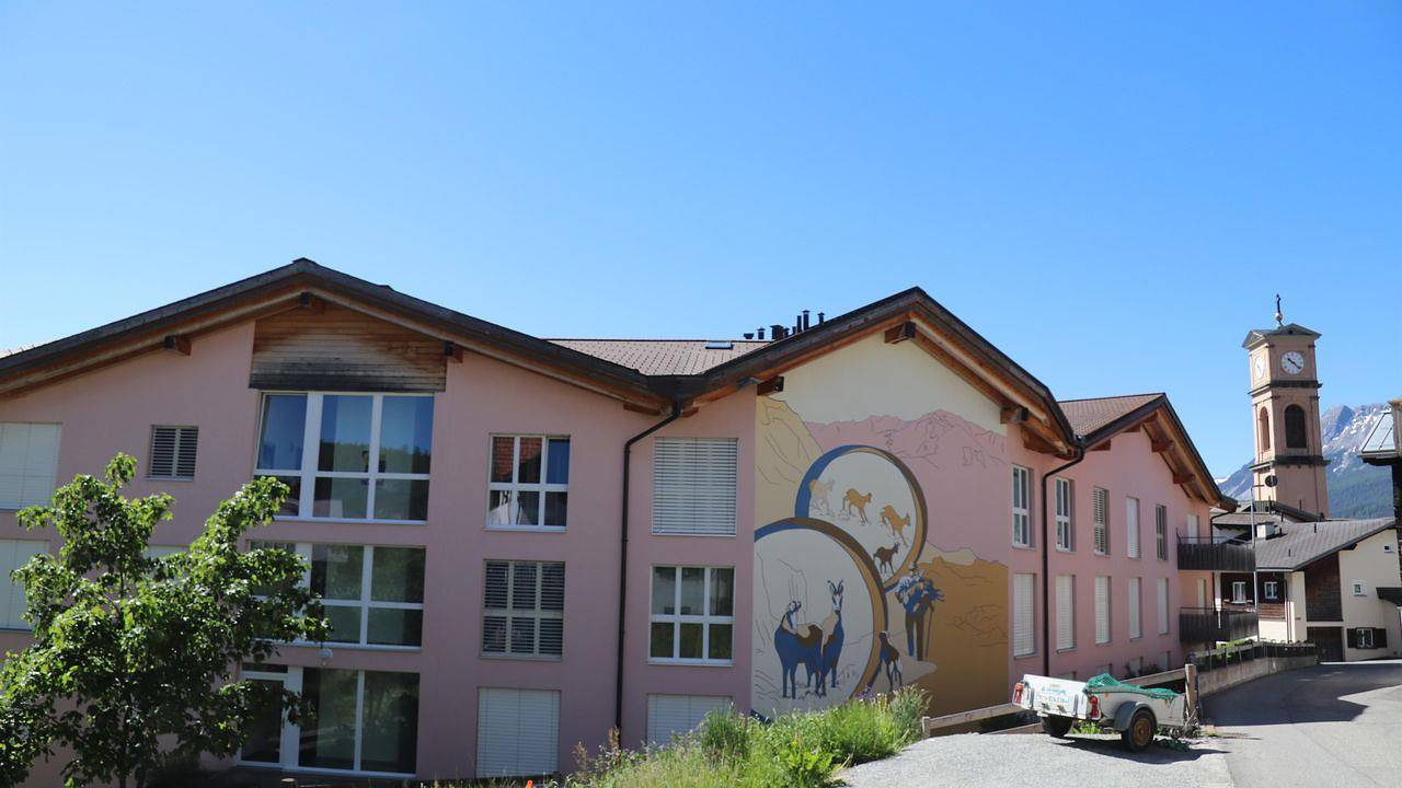 Ganze Ferienwohnung, Ferienwohnung für 10 Personen (140 m²) in Lantsch/Lenz in Lantsch/Lenz, Plessur Alpen