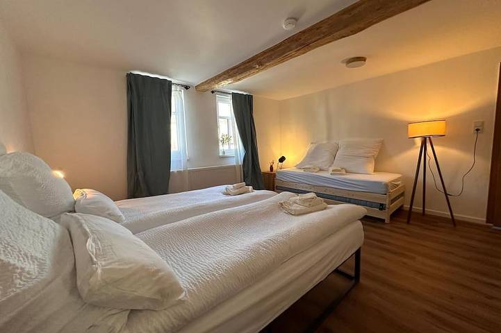 Ferienwohnung für 6 Personen, mit Terrasse und Garten in Weilburg