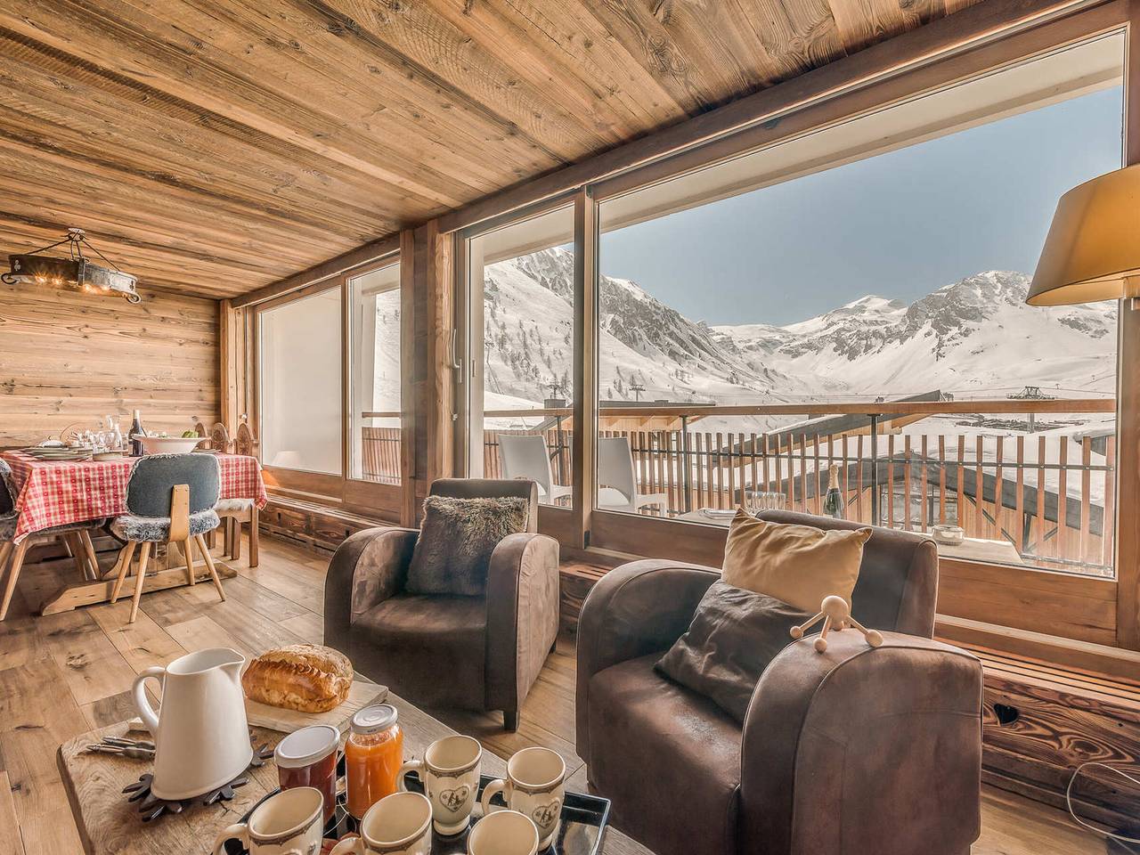 Chalet pour 8 Personnes dans Tignes, Espace Killy