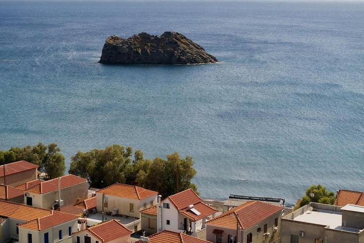 Gîte pour 4 personnes, avec vue et terrasse, animaux acceptés dans Σκάλα Ερεσού - 4