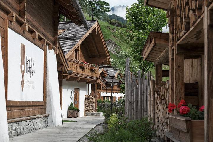 Hütte für 4 Personen, mit Pool und Garten sowie Sauna, mit Haustier im Salzburger Land - 2
