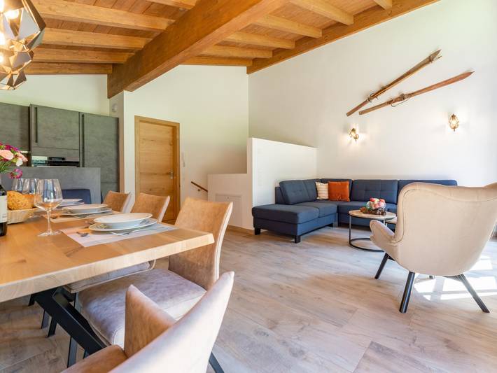 Chalet für 10 Personen, mit Balkon und Sauna sowie Garten in Wald im Pinzgau - 3