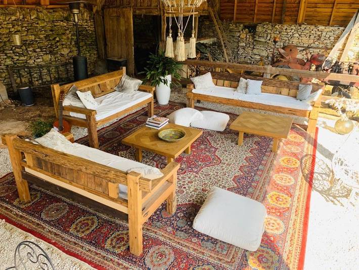 Chambre d’hôte pour 3 personnes, avec Terrasse ainsi que Jardin et Piscine