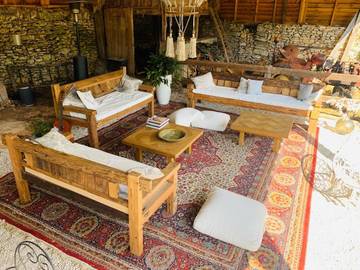 Cottage pour 2 personnes, avec jardin et piscine à Calvignac