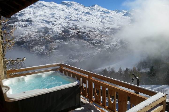 Chalet pour 18 personnes, avec jacuzzi à Valmeinier