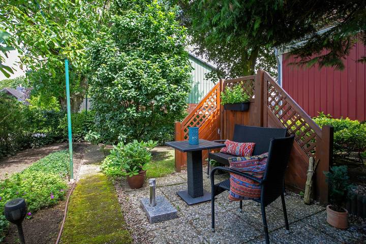 Ganzes Studio, 'Ferienappartement Lillesoster' mit gemeinsamer Terrasse, Garten und Wlan, Ideal für Hunde in Olderup, Eider-Treene-Sorge
