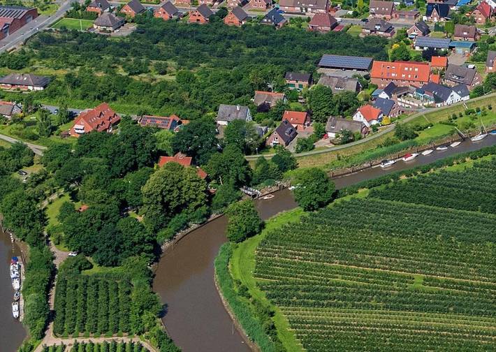 Ferienwohnung für 2 Personen, mit Ausblick und Garten in Grünendeich - 4