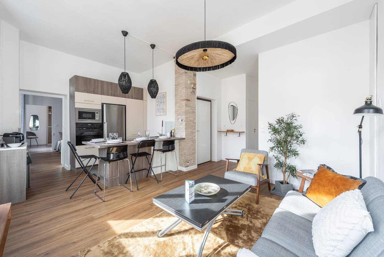 Appartement De Vacances pour 4 Personnes dans Lyon, Rhône