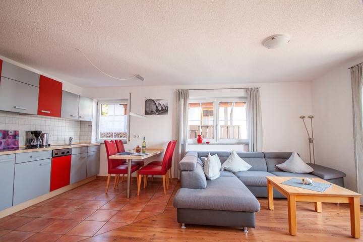 Vakantiewoning voor 4 personen, met uitzicht op het meer en tuin in Meersburg