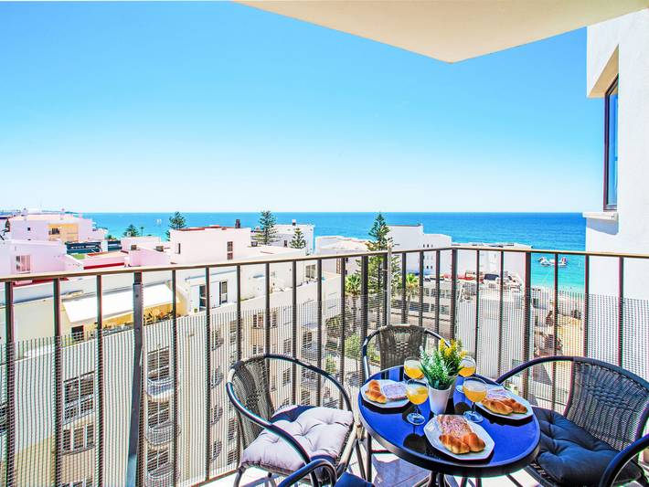 Vakantieappartement voor 4 personen, met balkon in Armação de Pera