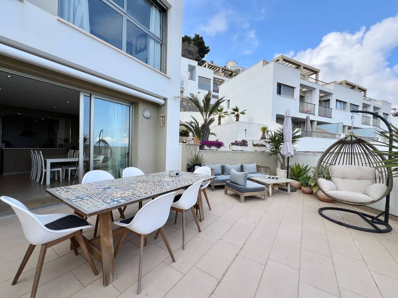 Bungalow voor 6 personen met terras in Colina Del Sol, Calpe