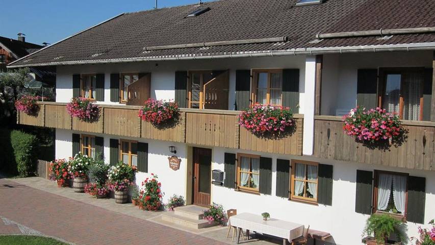 Vakantiewoning voor 3 personen, met terras en tuin in Lenggries