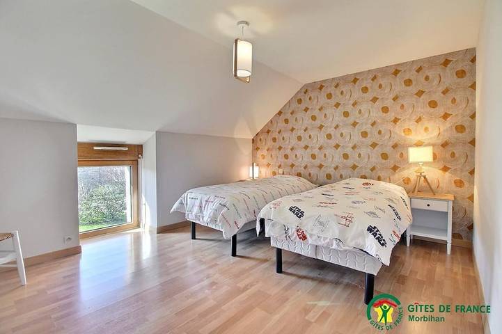 Location de vacances pour 6 personnes, avec Terrasse et Jardin à Limerzel - 3