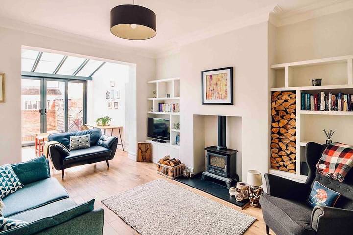 Holiday rental for 9 people, with terrace and garden in Whitley Bay