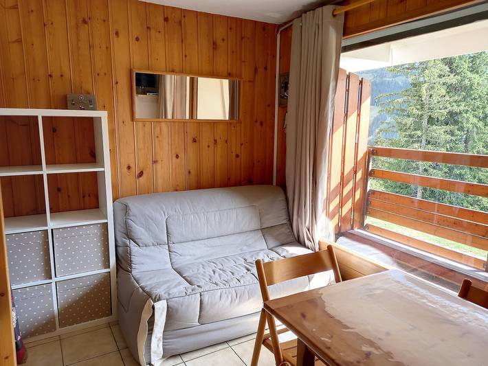 Studio pour 4 personnes, avec balcon dans Flaine