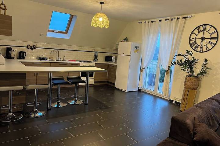 Location de vacances pour 4 personnes, avec balcon à Steinbourg