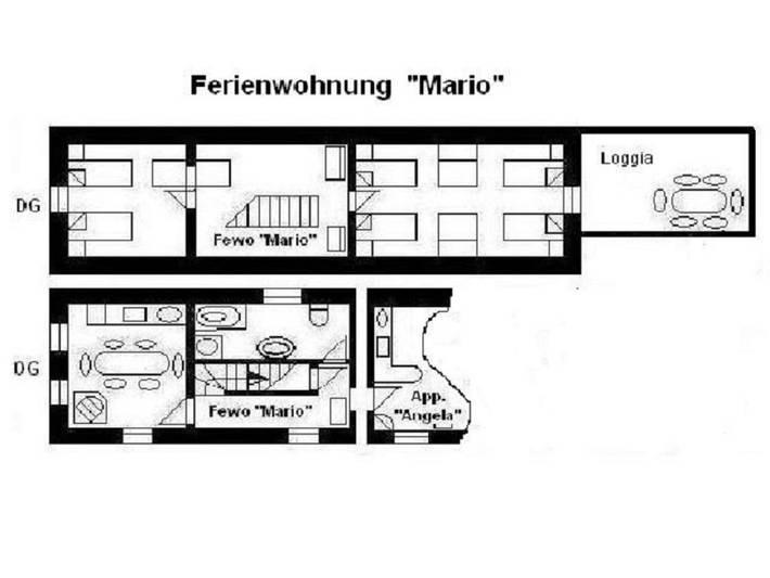 Ferienwohnung für 6 Personen, mit Balkon in Ober-Mörlen - 2