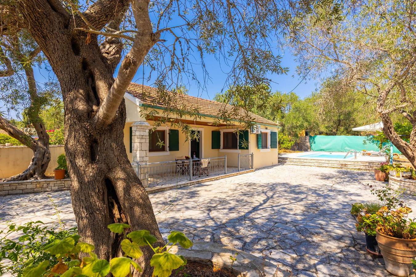 Villa voor 2 personen met terras in Paxos