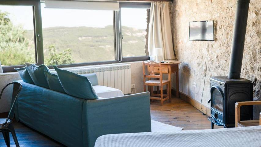 Casa rural para 15 personas, con terraza además de piscina y vistas, Se admiten mascotas en Provincia de Guadalajara - 4