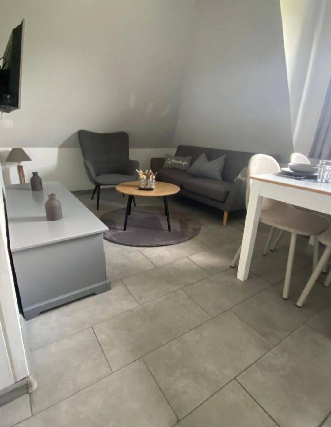 Ganze Wohnung, Ferienwohnung Möwennest in Dagebüll nahe Strand und Meer mit Terrasse und Wlan in Dagebüll, Nordseeküste