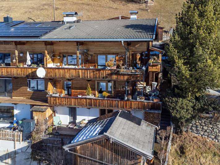 Ferienwohnung für 4 Personen, mit Balkon und Garten in Alpbach
