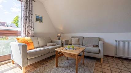 Gîte pour 4 personnes, avec balcon ainsi que vue et jardin, adapté aux familles à Steinberg