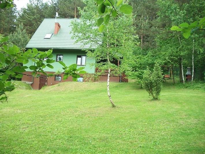 Dom dla 10 osób, z Taras i Ogród oraz Widok w Krasnobród