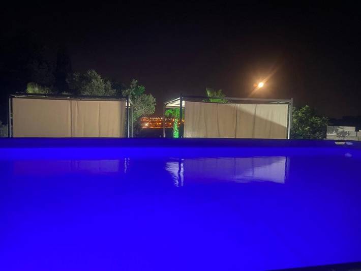 Appartamento per 2 persone, con Balcone e Terrazza nonché Giardino e Piscina a Acquarica del Capo