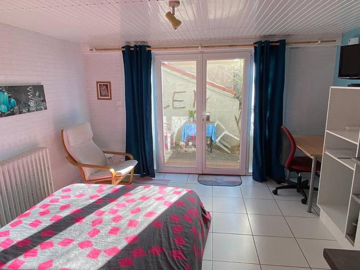 Location de vacances pour 3 personnes, avec Terrasse à Bouguenais