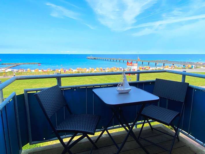 Ferienwohnung für 4 Personen, mit Balkon am Schönberger Strand