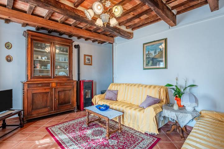 Casa Serena in Petrognano mit privater Terrasse, Garten und Wlan in Capannori, Lucca Provinz