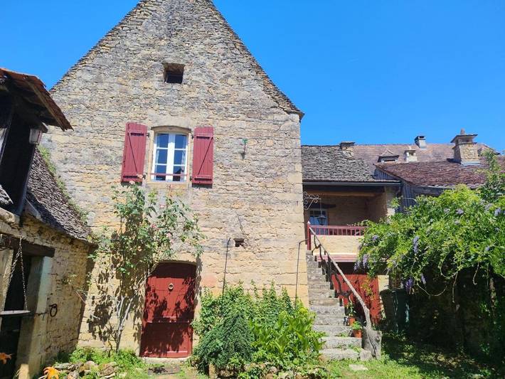 Location de vacances pour 4 personnes, avec Terrasse ainsi que Jardin et Vue à Sergeac - 2