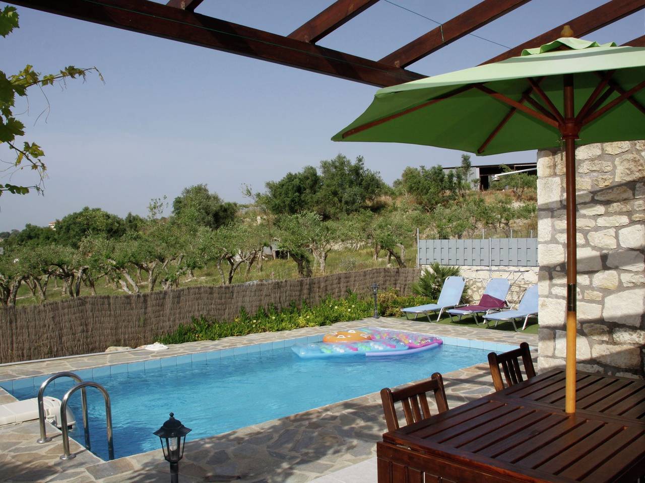 Villa in Loutra mit Pool nahe Rethymno in Rethymno und Umgebung