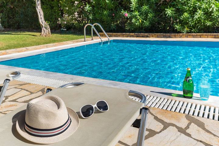 Villa mit pool für 6 Personen, mit Garten und Ausblick sowie Balkon auf Korfu - 3