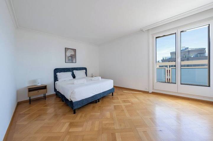 Ganze Wohnung, Spektakulärer Seeblick • Balkon • 7. Etage in Lausanne Secteur de dist., Lausanne