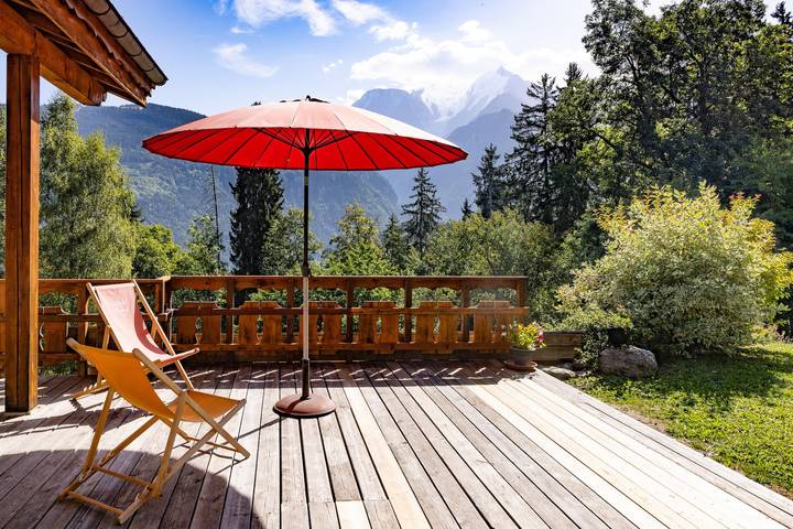 Chalet pour 7 personnes, avec jardin et sauna à Saint-Gervais-les-Bains