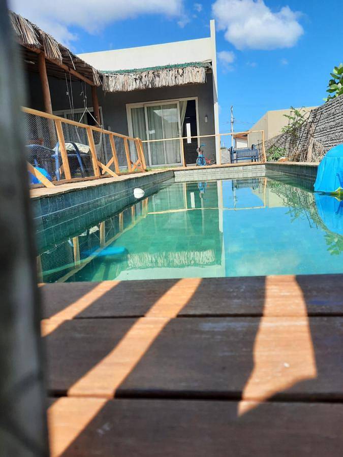 Casas e apartamentos de temporada para 6 pessoas, com jardim e piscina infantil e ainda piscina and vista, adaptado a crianças em São Miguel do Gostoso