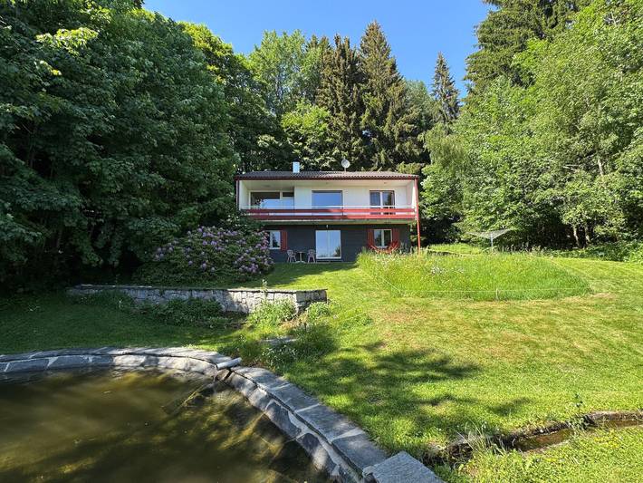 Ferienhaus für 8 Personen, mit Balkon und Garten sowie Sauna in Rickenbach